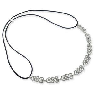 INC International Concepts Silver-Tone Pave Openwo